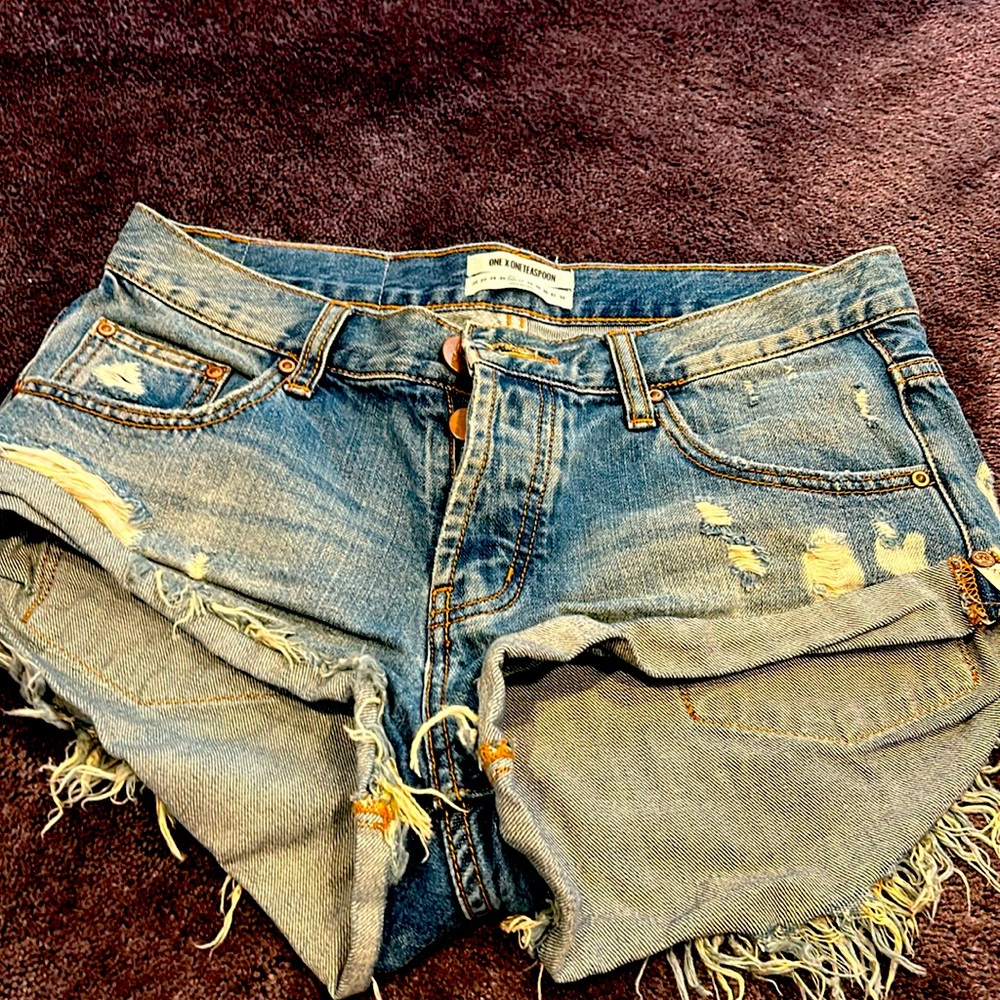 Mini Jean shorts sz 26